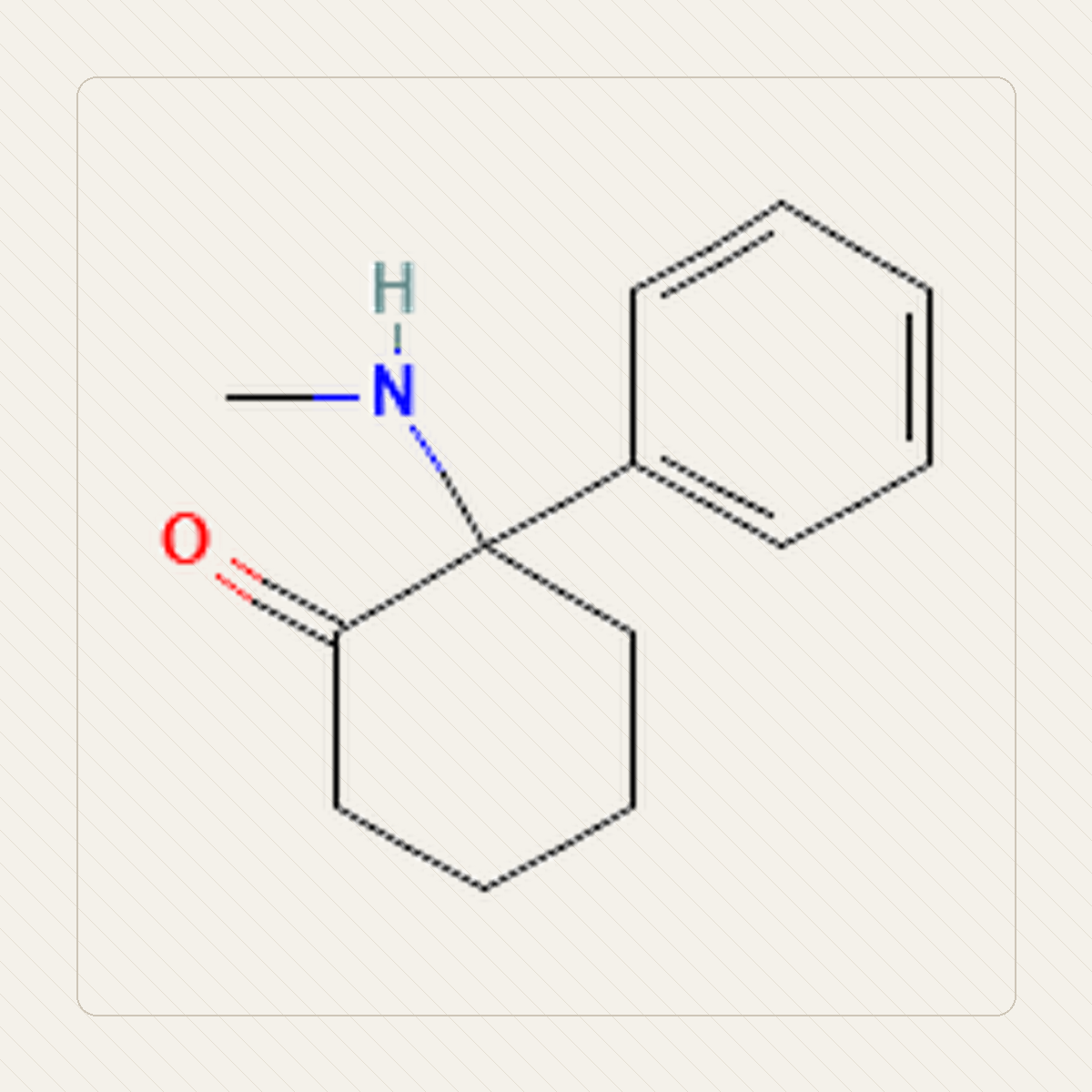 DCK, educational illustration of a molecule's formula